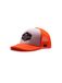Surf Monkey Gevoerde truckerpet met mesh voor jongens/meisjes - 6-12 jaar (oranje)