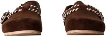 Super Mode Chaussons pour enfants avec boucle marron