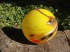 Bille en plastique, jaune - 20 cm