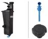 HELLA Vase d'expansion liquide de refroidissement plastique avec couvercle pour BMW Série 3