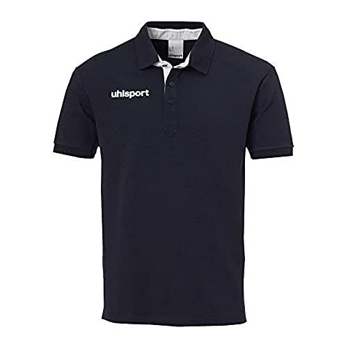 uhlsport Essential Prime Poloshirt - Heren - Zwart/Wit