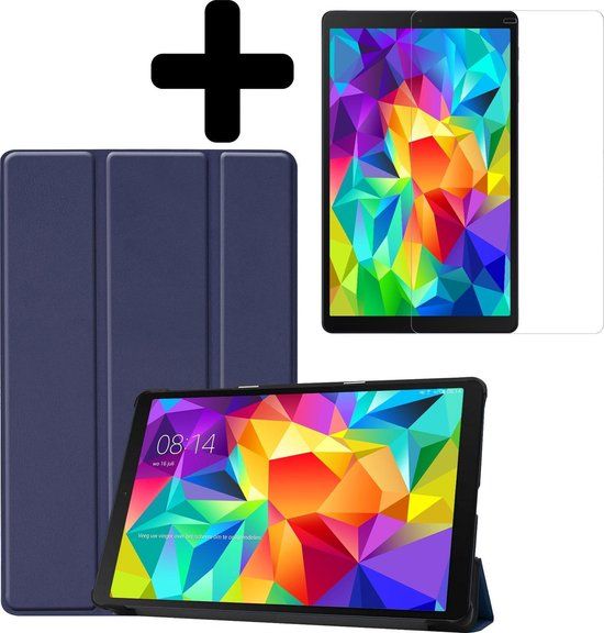 LUQ Book Case for Samsung Galaxy Tab A 10.1 (2019) - Dark Blue