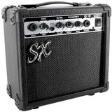 SX The Music Alliance Gitaarversterker - SX G10 - 10 Watt - 5" Speaker - Schakelbare Overdrive - Koptelefoonaansluiting