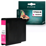 Evoke Magenta Compatible Ink for Epson T7553 T-7553 T755Xlm T-755Xlm Workforcepro Wf-8010 Wf-8090Dw Wf-8090Dtwc