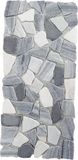 My Village Steentjes Mat Grijs-Wit 30X14 cm kerst