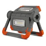 REV 2620011710 FLEX POWER, LED-werklamp met accu, 2x10W, 2x900lm, IP20, grijs-oranje