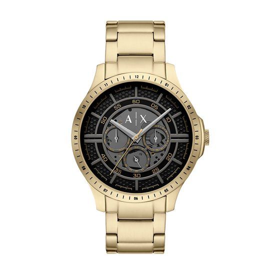 Armani Exchange Heren Horloge AX2461 - Goudkleurig - 46mm