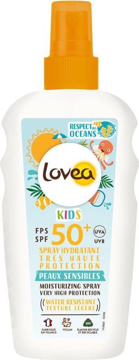 Lovea Sun Zonnebrand Spray Kids SPF50+ 150 ml