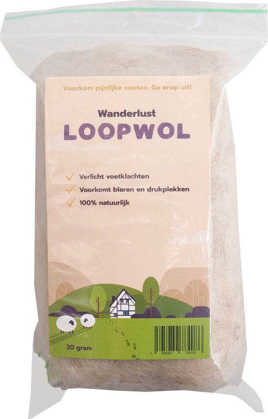 Wanderlust Loopwol Crème 10 g