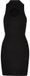 Urban Classics Cut Out Sleeveless Bodycon jurk Zwart XS