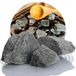 Saunasteine Diabas 25 kg 5-11 cm Grau Vorgewaschen