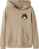 NAME IT Jongens Trui Bruin/Rood Lange Mouw Katoen Maat 116