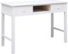 vidaXL Schrijftafel - 110x45x76 cm - Hout - Wit