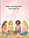 Adults colouring book
