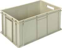 Horeca Products Professional Kunststof Krat | Euronorm 60 x 40 cm - 600x400x290 mm - Polypropyleen - Vaatwasser veilig