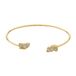 Fossil Sutton Dames Armband Goudkleurig Staal