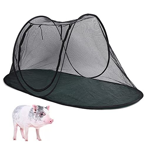 Snufeve6 Speeltent voor kleine dieren, opvouwbaar ademend huisdier boxen huis huisdier camping tent buiten boxen kooi voor kamperen voor reizen voor buiten voor thuis(#1, 189x90x78cm)