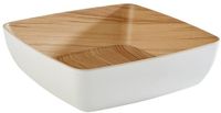 APS Serveerschaal - Vaatwasserbestendig - Melamine - Wit - 25 x 25 x 7,5 cm