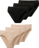 SCHIESSER Slip 'Essentials' beige / zwart