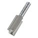 Trend Professionele rechte bovenfrees met 6,35 mm schacht, diameter 12,7 mm, snijlengte 25 mm