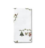 Rosendahl Hammershøi Christmas Napkin 45x45 Cm White W. Deco 4 Pcs