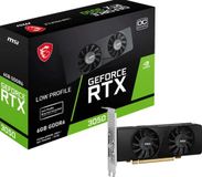 MSI GeForce RTX 3050 LP 6G OC - 6GB GDDR6 Graphics Card