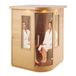 VEVOR Sauna infrarouge pour bois, spa de sauna pour usage domestique, convient pour 2 personnes, sauna infrarouge à faible rayonnement électromagnétique, fabriqué en bois de cèdre, avec une porte en verre trempé, lampe LED multicolore et haut-parleurs Bluetooth, 1850 W
