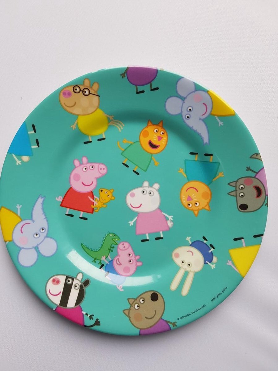 Petit Jour Paris Bord Peppa Pig 20cm