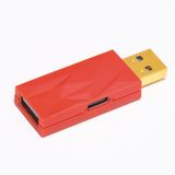 SilentPower IFI AUDIO Adapter Idefender USB C - USB A Rood