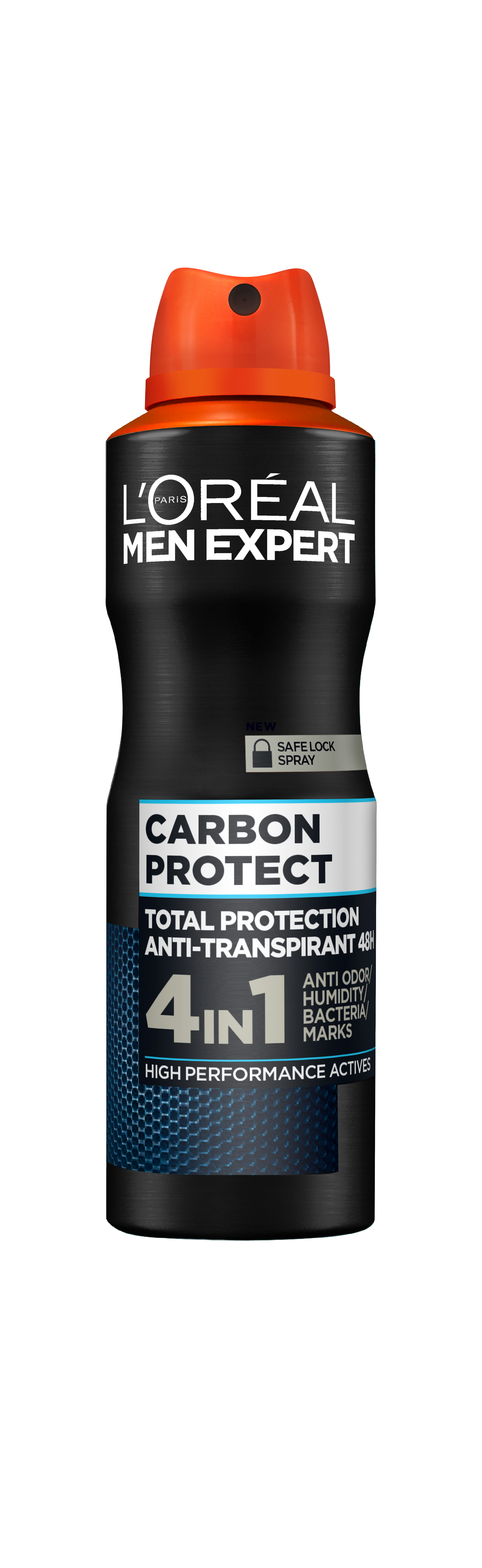 L'Oréal Men Expert Deodorant Men Expert Carbon Protect 4in1 - 150ml - Deodorant Spray