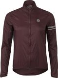 AGU Essential - Windjack Dames - Fietsjack - Winddicht en waterafstotend - Ademende mesh rug - Reflecterend - Opvouwbaar - Bruin - XS