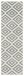 Hanse Home Nordic Tapijtloper - 80 x 350 cm - Crème