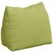 vidaXL Coussin de dossier vert clair 45 x 35 x 20 cm Tissu