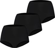 Ten Cate Secrets High Waist Slip - 3-pack - Zwart - Maat M