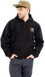 Black Diamond Faded Sweatshirt Met Rits Zwart L Man