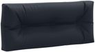 vidaXL Palletrugkussen VIANEN 100% Polyester Donkerblauw