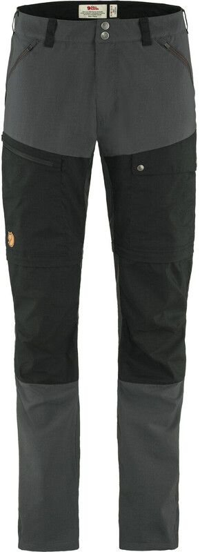 Fjällräven Midsummer Zip Off Trousers Men - Grey/Black - EU 54 - 2023