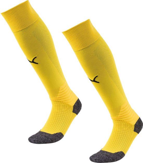Puma Teamliga Voetbalkousen - Geel - Maat 31-34