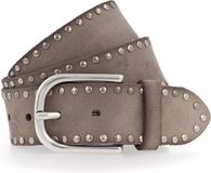 Vanzetti Leren Riem 40mm Leather Belt W75 Taupe Bruine