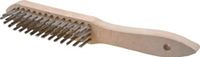tecwerk Wire Brush L.295mm 0.35mm VA 5-row