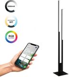 EGLO connect.z EGLO Fraioli-Z Staande lamp - LED - Zwart