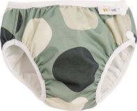 ImseVimse Vimse Green Shapes - Wasbare Zwemluier - M | 7-10 kgs - OEKO-TEX® - Bewegingsvrijheid - Drukknopen