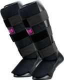 Super Pro Combat Gear Savior Scheenbeschermer Zwart/Roze Small