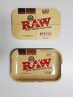 Raw 18812 Metal Rolling Plus Tray Cover Magnetic - aluminium