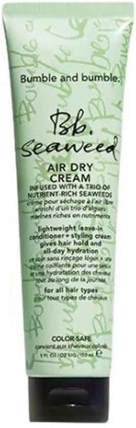 Bumble & Bumble Seaweed Air Dry Cream 150ml - Zwart - Haarclip