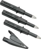 Fluke TLK 290 Veiligheids-testpuntenset Steekaansluiting 4 mm CAT II 1000 V, CAT III 1000 V Zwart 1 stuk(s)