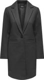 ONLY CARMAKOMA Meisjes Gewatteerde jas 46 Polyester Donkergrijs Melange