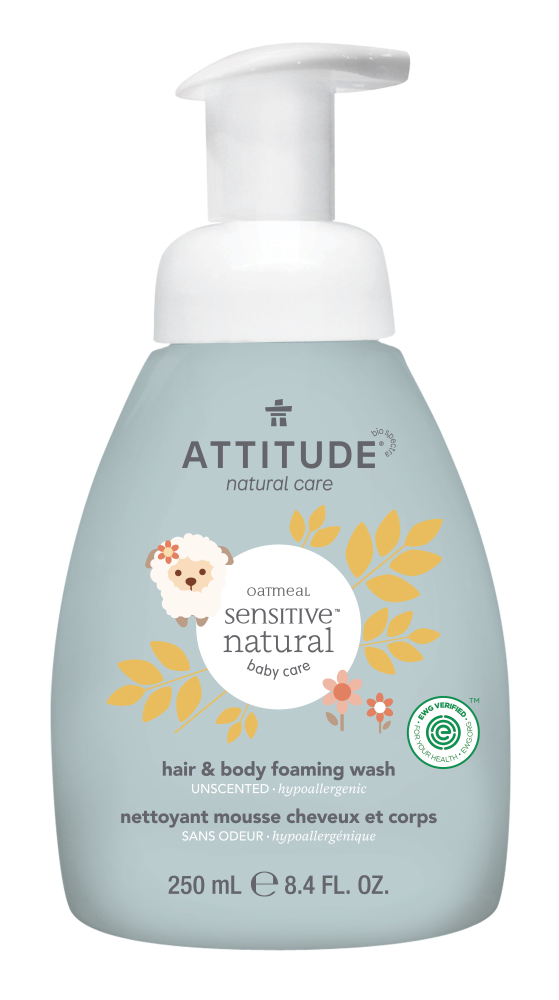 ATTITUDE Oatmeal Sensitive 2-in-1 Shampoo & Body Wash