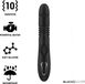 Noir et Argent Kenji Stimulating Vibe Watchme Technologie sans fil Compatible