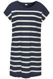 s.Oliver Dames AK-12-51 nachthemd, blauw wit, 40/42